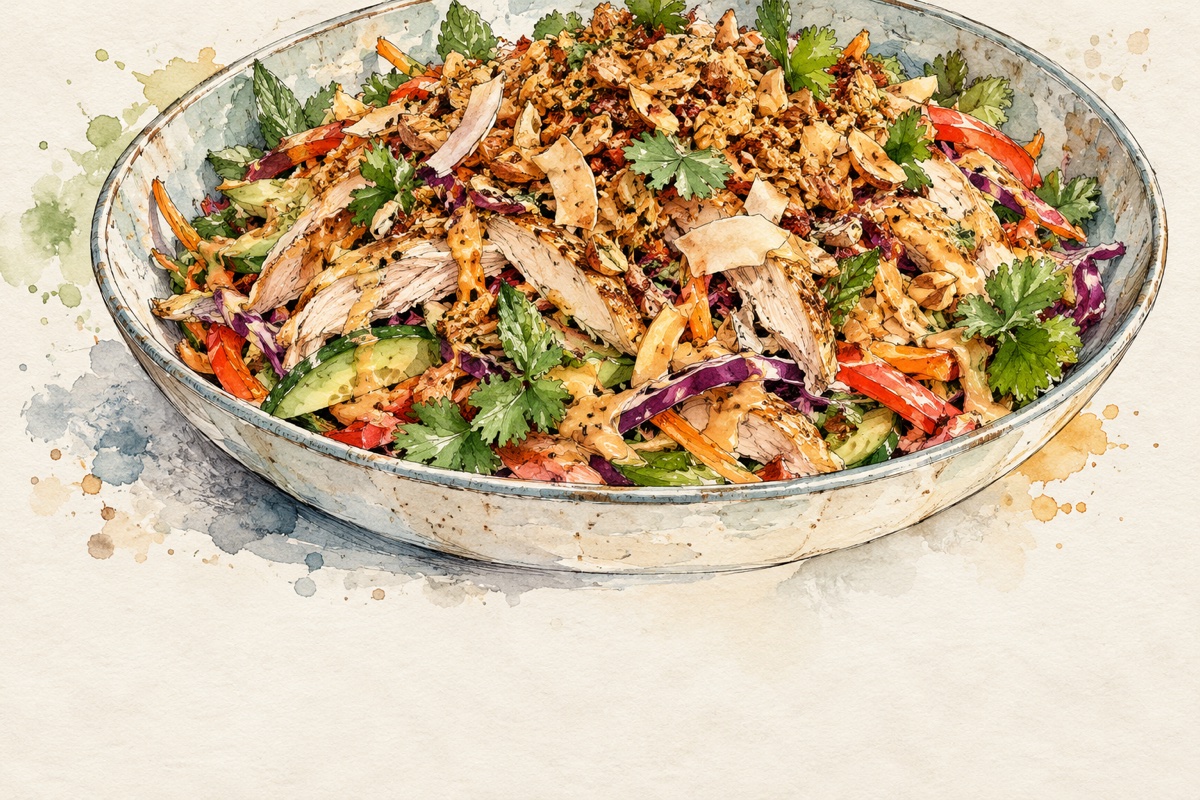 Chicken Salad With Coconut Crunch
