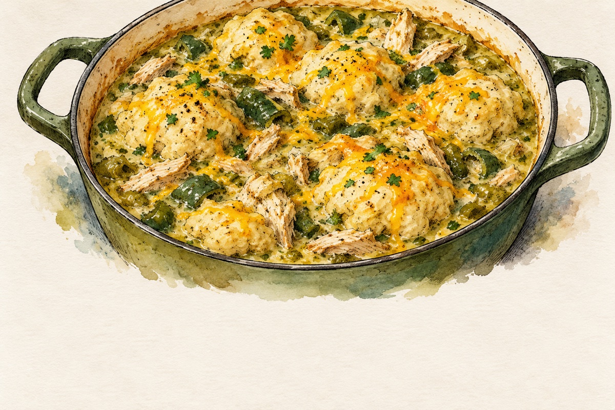One-Pot Spiced Chicken & Dumplings